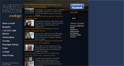 Desktop Screenshot of albertomazzoni.it